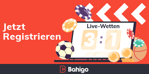 Registrierungsbanner mit Live Wetten und Fussballmotiv