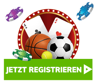 Bahigo Erfahrungen Banner mit Sportbällen und Spielchips